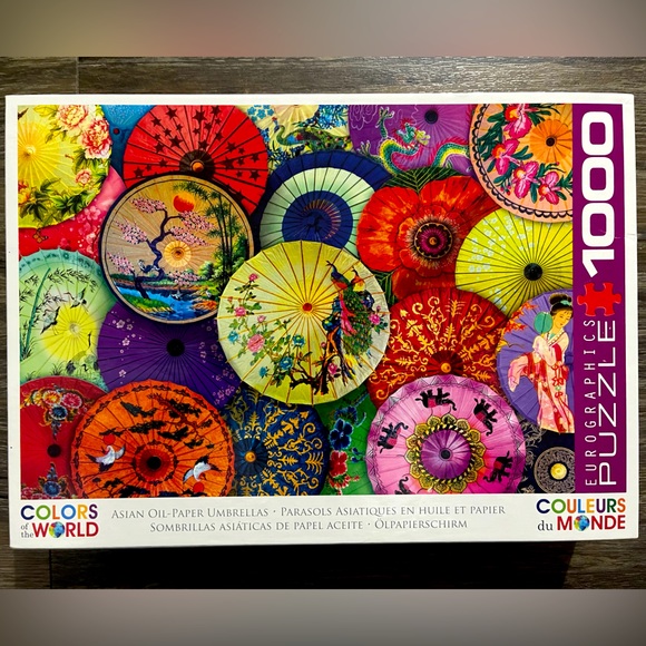 Eurographics Other - EuroGraphics Asian Oil Paper Umbrellas 1000Piece Puzzle 🧩